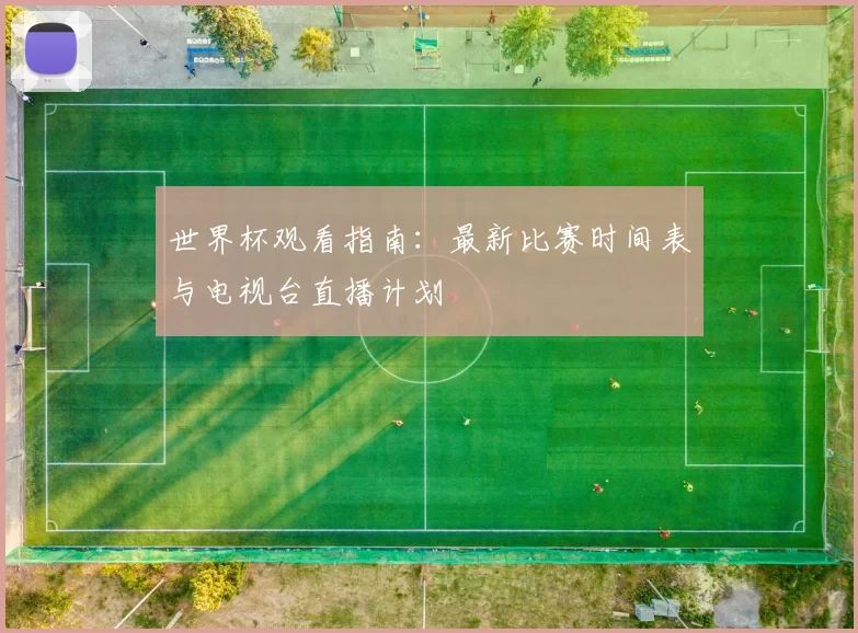 世界杯观看指南:最新比赛时间表与电视台直播计划