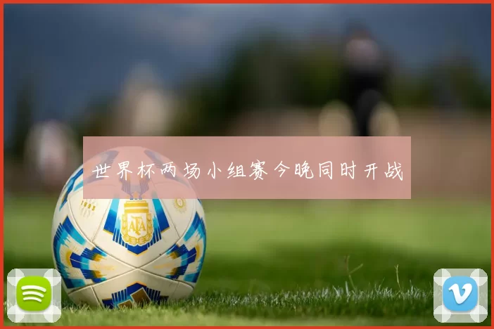 世界杯两场小组赛今晚同时开战