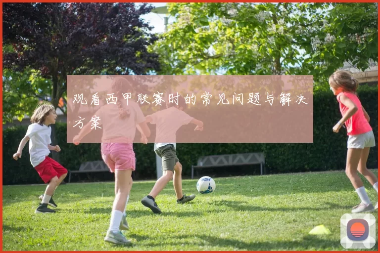 观看西甲联赛时的常见问题与解决方案