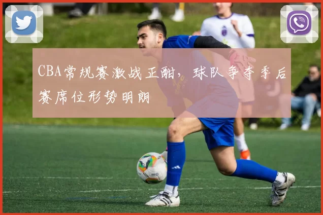 CBA常规赛激战正酣,球队争夺季后赛席位形势明朗