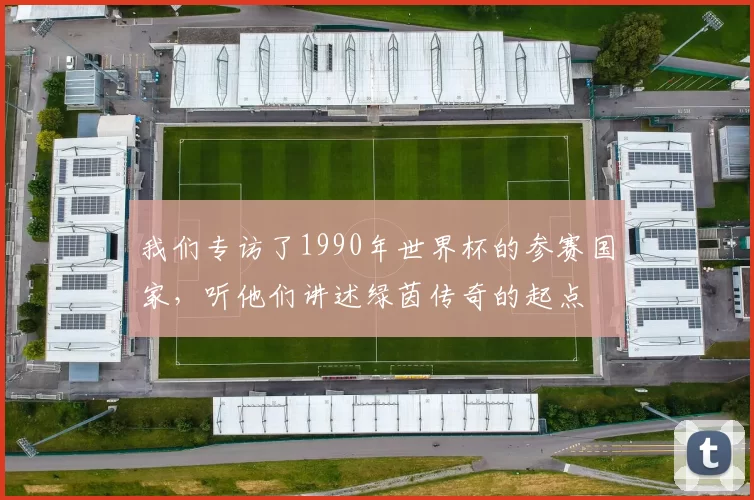 我们专访了1990年世界杯的参赛国家，听他们讲述绿茵传奇的起点